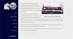Desktop Screenshot of cityofyoncalla.com